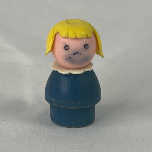 Lot of 5 Vintage Fisher-Price Little People - Wood Body/Plastic Head - Picture 5 of 8